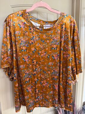 Savage x FENTY distorted bloom velvet set 3x- Mustard